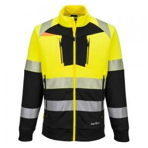 Portwest DX4 Hi-Vis klasse 1 Sweatshirt met rits type DX490