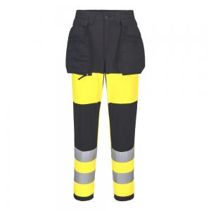 Portwest WX2 Eco Hi-Vis klasse 1 Dames Stretch Broek type CD847