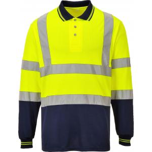 Portwest High vis lange mouw polo S279