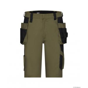 Dassy korte broek stretch met holsterzakken type Kuma 250126