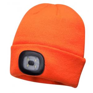 Portwest B029 oplaadbare LED beanie muts