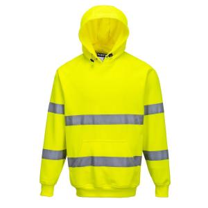 Portwest hi-vis hooded sweatshirt B304