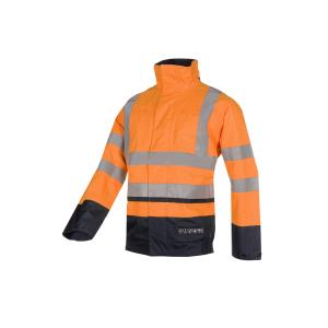 Sioen vlamvertragende en antistatische signalisatie regenblouson type 9396 Jibou 