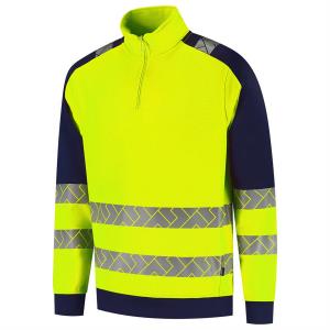 Tricorp Zip sweater Hi-Vis Redefined industrieel wasbaar model 306106
